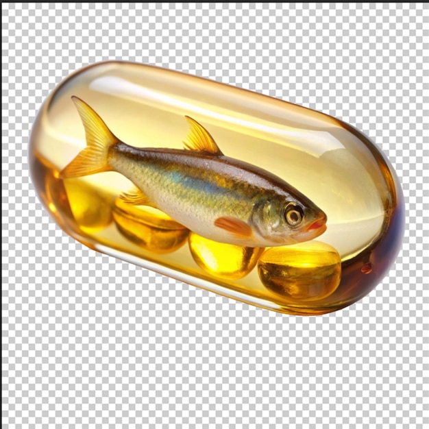 PSD fish oil bursting from a whole fresh mackerel