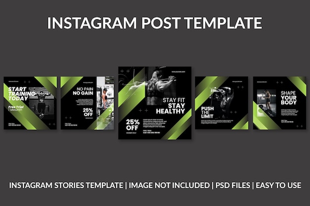 Fitto 3 Instagram Post Template