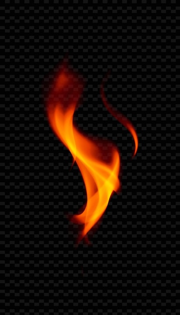 PSD flickering flame dances erratically blending deep red and bright oran png sparking light textureg