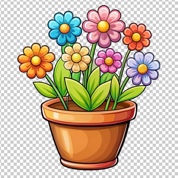 PSD flower pot