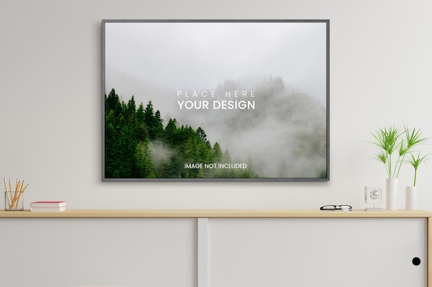 Frame Mockup Template Design