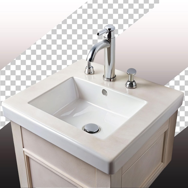 Free photo faucet or water tap and white sink or washbasin decoration in bathroom