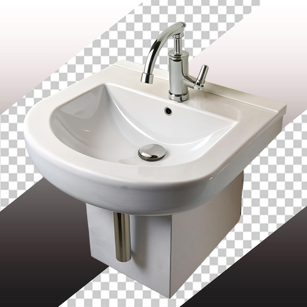 Free photo faucet or water tap and white sink or washbasin decoration in bathroom