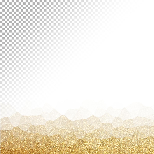 PSD free psd gold glitter background with layers