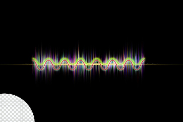 PSD frequency audio music equalizer digital waveform