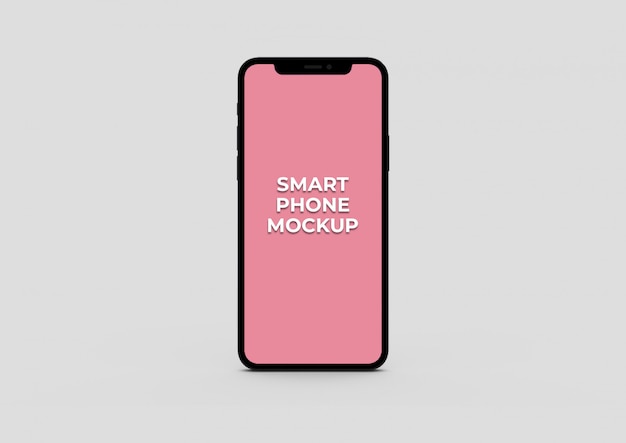 Front View Smart Phone Mockup