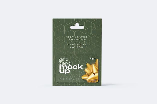 Gift Card Mockup SetxA