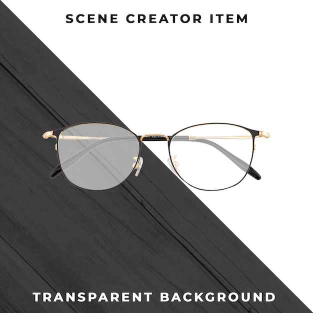 Glasses isolated with clipping path