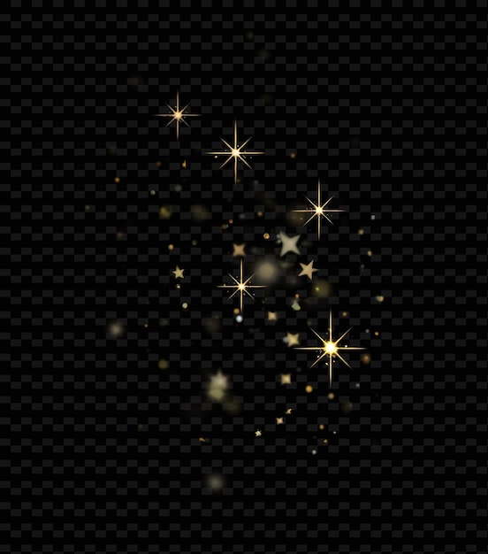 Glittering Stars Sparkles Intermittently With a Mix of Silver and Y2K Neon Inspired Light Texture