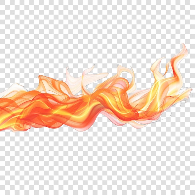 glow flame realisticon transparent background