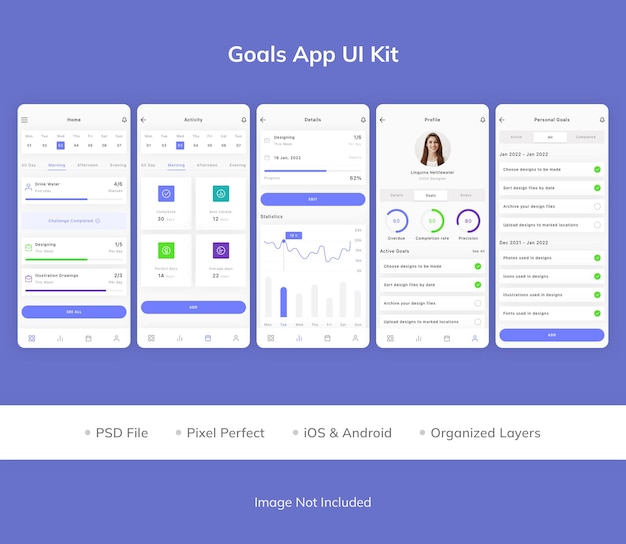 Goals App UI Kit