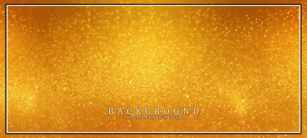 PSD golden glitter background