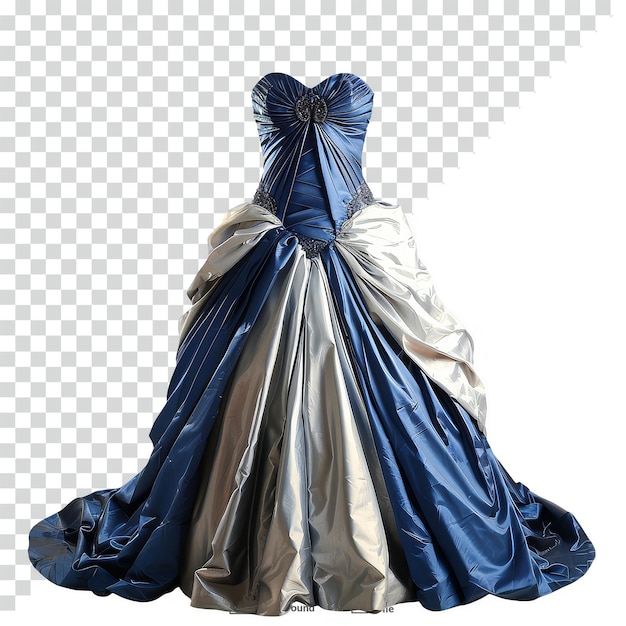 PSD gown transparent background