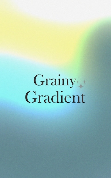 PSD gradient grainy aura holographic texture background