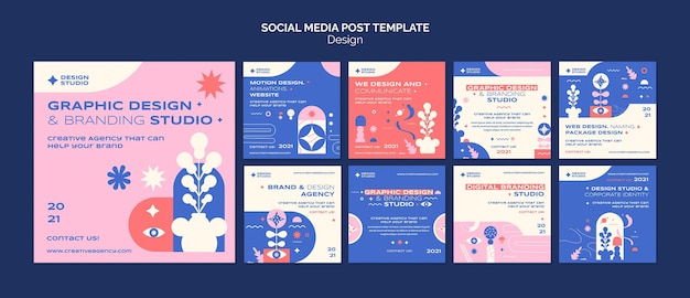 PSD graphic design social media post