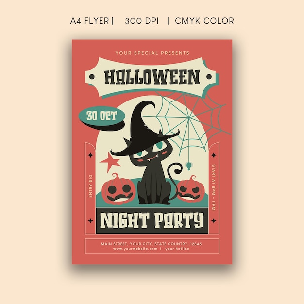 Halloween Party Flyer