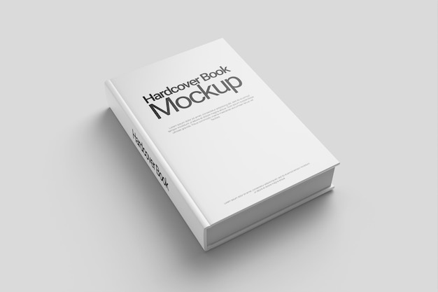 Hard Cover Book Mockup