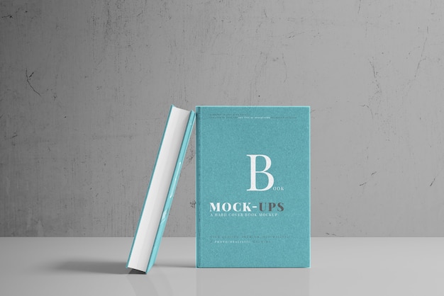 Hard Cover Book Mockup