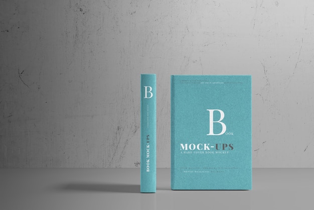 Hard Cover Book Mockup