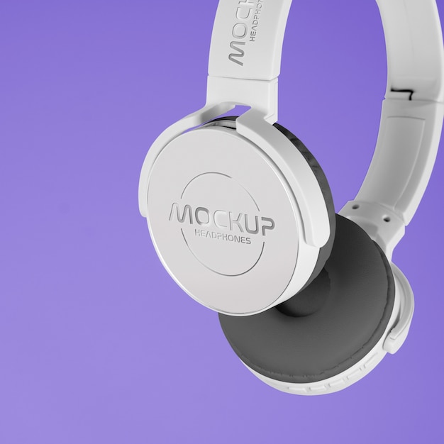 Headphones mockup design