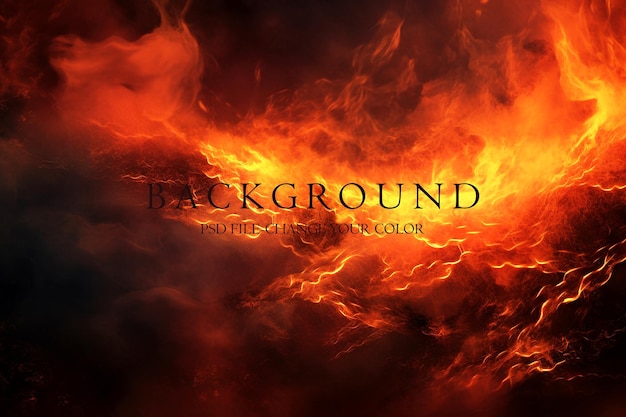 PSD high quality fire sparks background