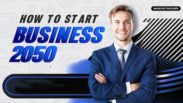 how to start business youtube thumbnail