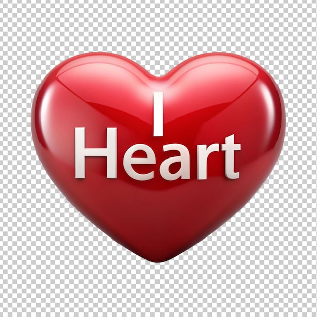 PSD i heart icon