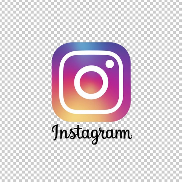 PSD instagram icon logo