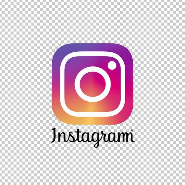 PSD instagram icon logo