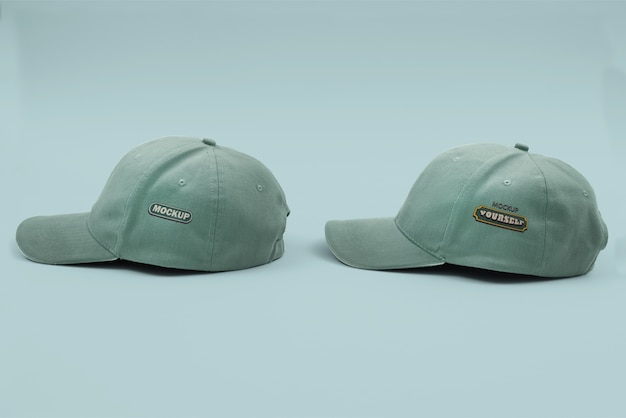 Isolated cap mockup