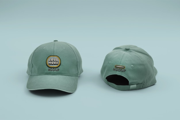 Isolated cap mockup