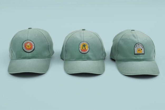 Isolated cap mockup