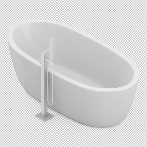 Isometric Bathtub