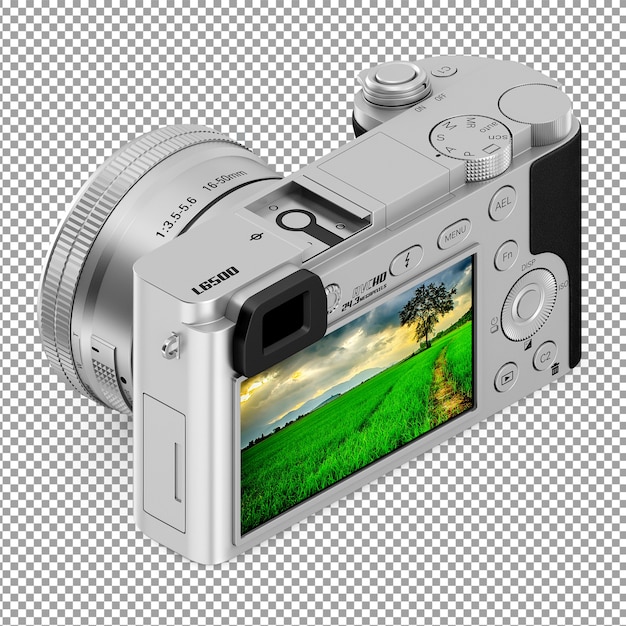 Isometric camera with display