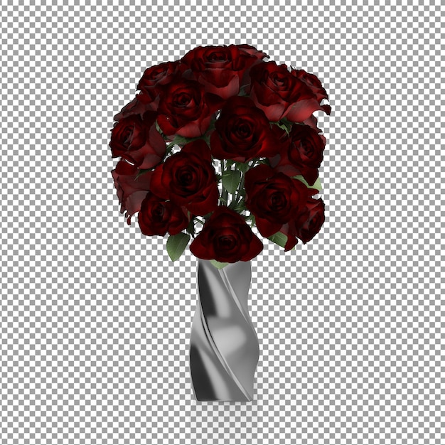 Isometric roses