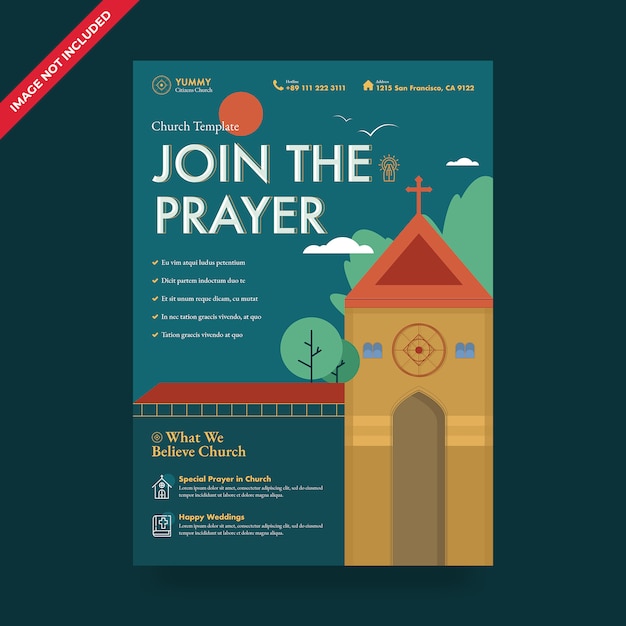 PSD kerk flyer