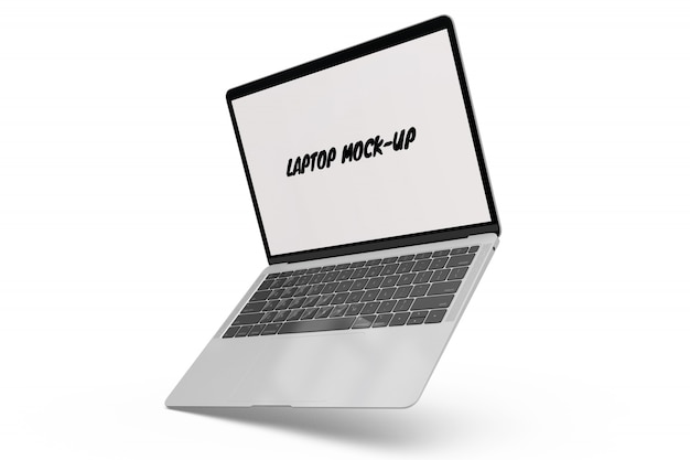 Laptop Mock-up Isolated