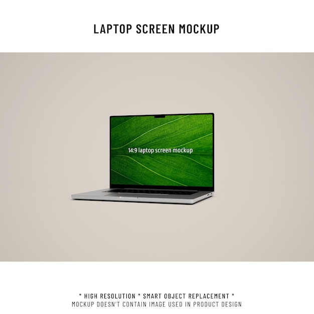 Laptop Screen Mockup