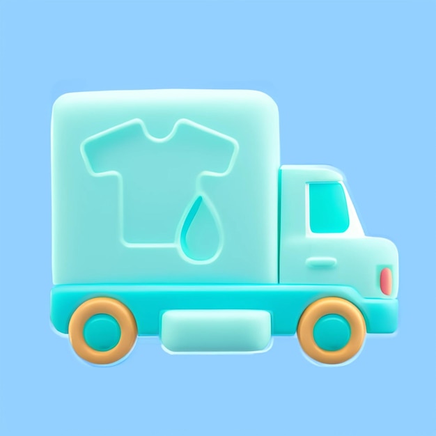 laundry car 3d