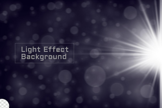 PSD lens flare light effects background