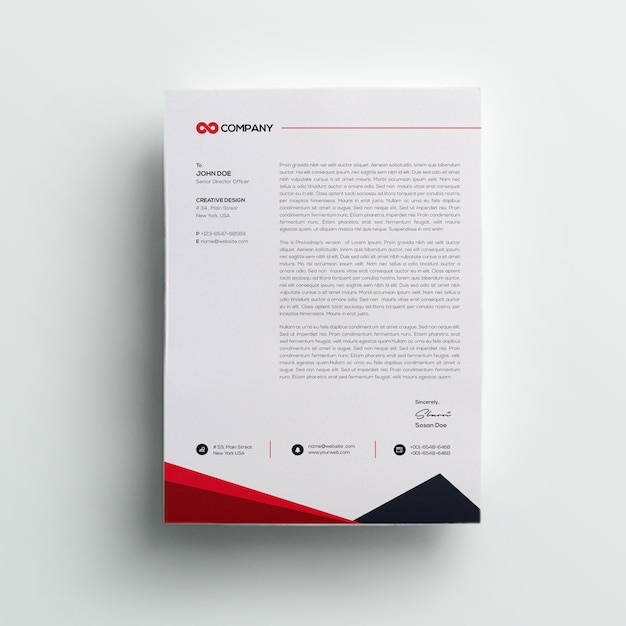 Letterhead Template