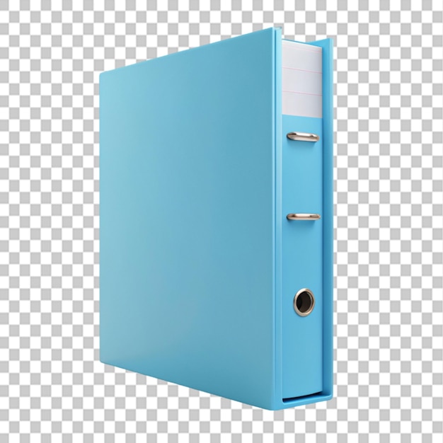 light blue bind on transparent background