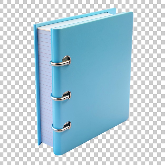 PSD light blue bind on transparent background