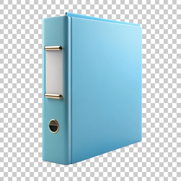 PSD light blue bind on transparent background