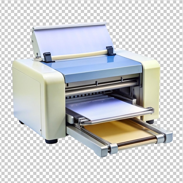 PSD little printing machine png