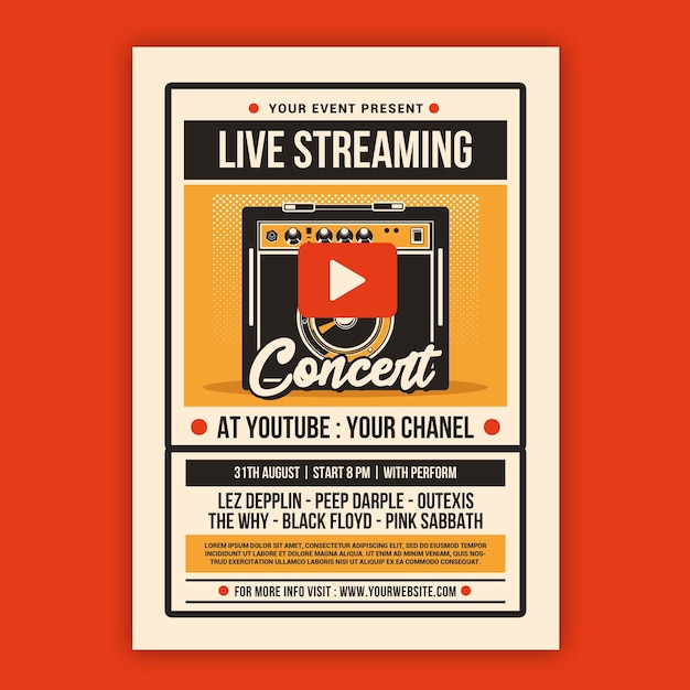 Live Streaming Concert