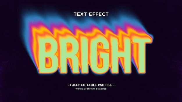 Lucid text effect