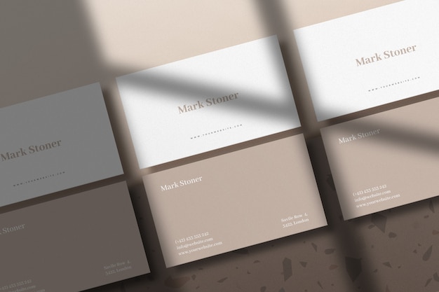 Luxury Business Card Mockup