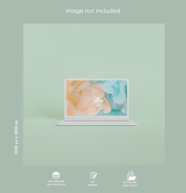 macbookpro laptop mockup