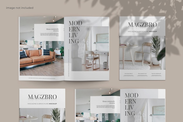 PSD magazine mockup